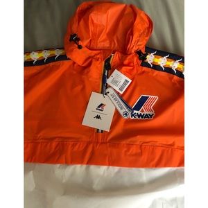 Kappa X K Way Le Vrai Leon Popover Jacket NWT Kappa X K Way Le Vrai Leon Popover Jacket | Jacken